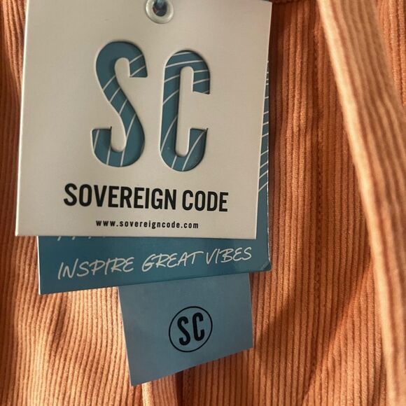 NEW Women's Sovereign Code SZ Large Cargo Cord Shorts Coral Adjustable Waistband - Picture 2 of 16